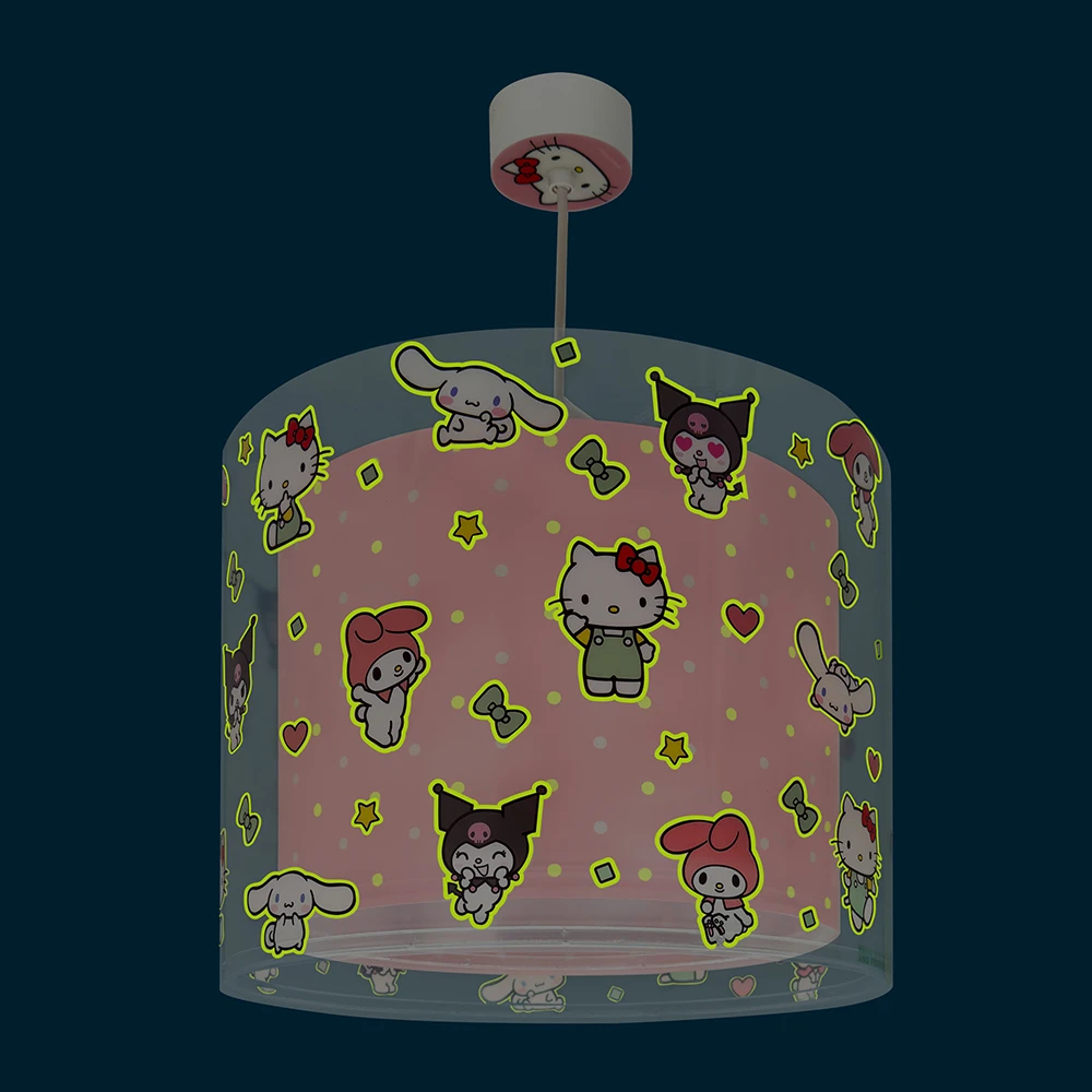 Παιδικό Φωτιστικό Οροφής Μονόφωτο Ango Hello Kitty Friends 41252 Φωτιστικά Παιδικά για Κορίτσια Spitishop