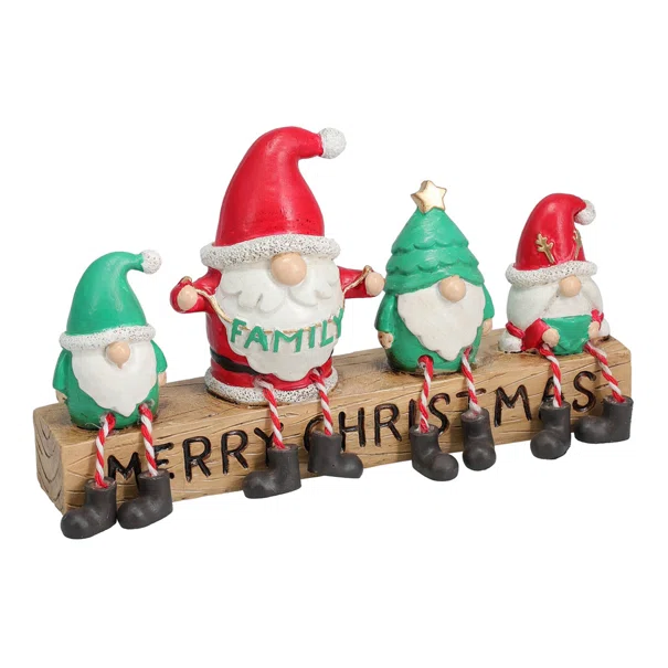 Χριστουγεννιάτικο Διακοσμητικό (21.4x5x12) K-M Gnome Family ALX913920