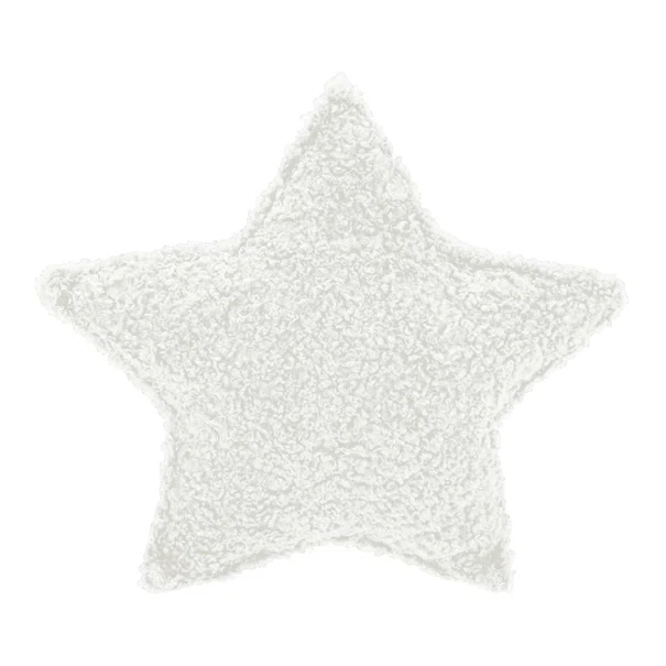 Διακοσμητικό Μαξιλάρι Μπουκλέ (43x30) K-M Star Off White AAE824210