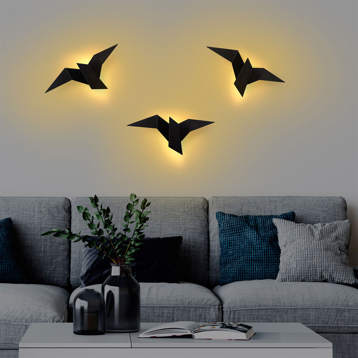 Απλίκα Τοίχου LED A-G Pacali 119FRS1145 Black
