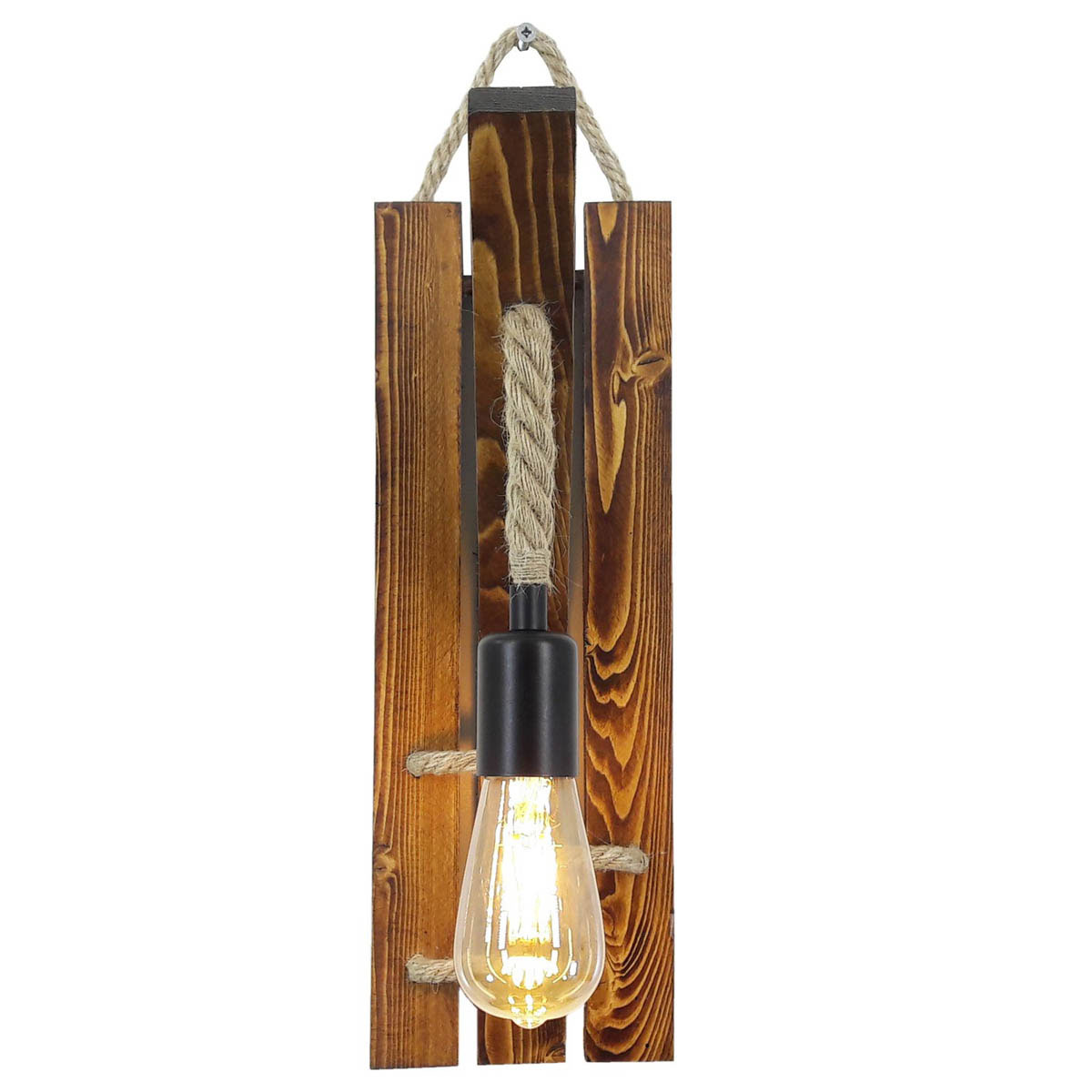 Απλίκα Τοίχου A-G Ahsap 806ALD1473 Walnut