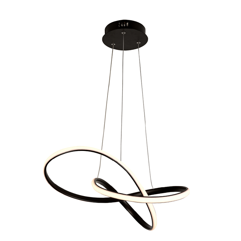 Φωτιστικό Οροφής LED Aca Gordius HM92LEDP48BK Black