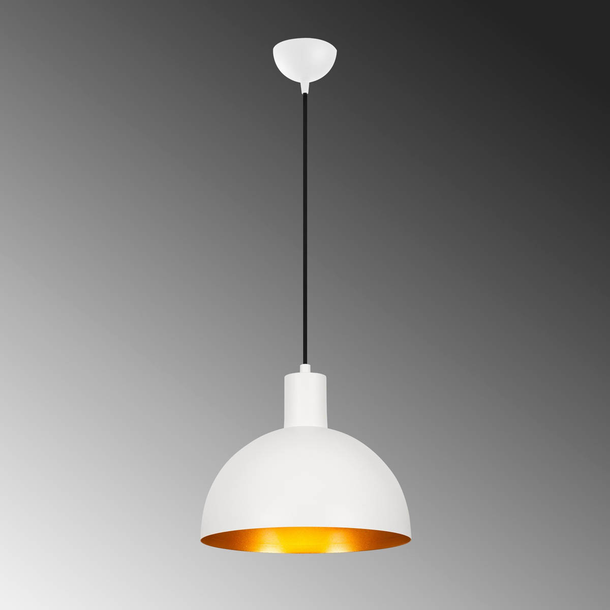 Φωτιστικό Οροφής Μονόφωτο A-G Sivani 527ABY1729 White/Gold