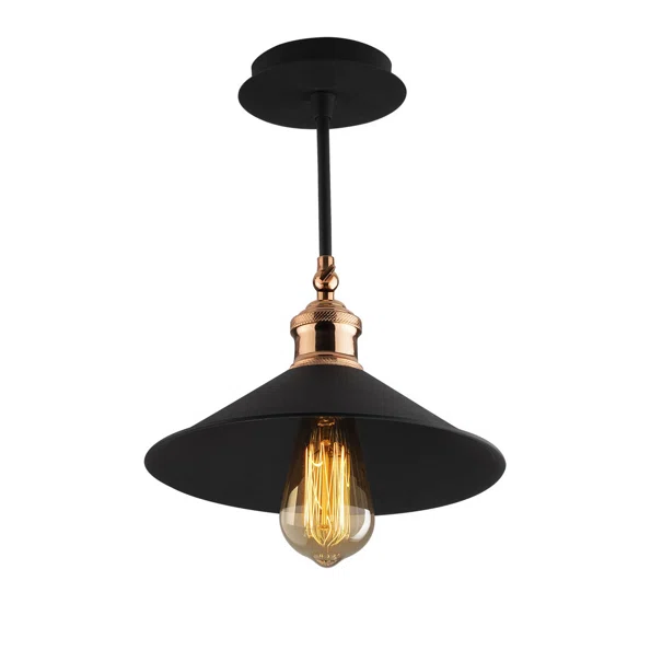 Φωτιστικό Οροφής Μονόφωτο A-G Berceste 525NOR1298 Black