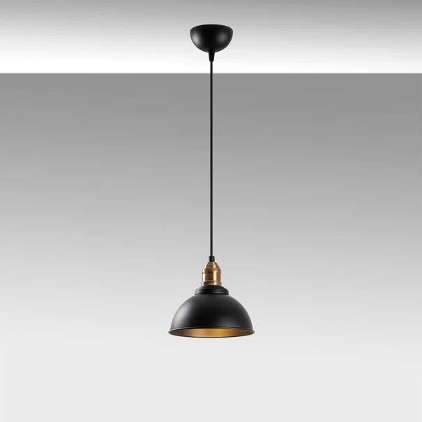 Φωτιστικό Οροφής Μονόφωτο A-G Varzan 942FLG2132 Black Antique