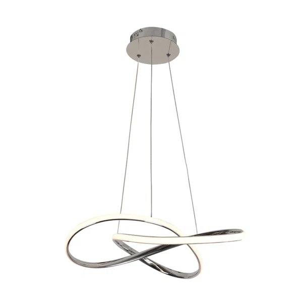 Φωτιστικό Οροφής LED Aca Gordius HM92LEDP48CH Chrome
