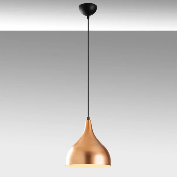 Φωτιστικό Οροφής Μονόφωτο A-G Saglam 892OPV1524 Copper