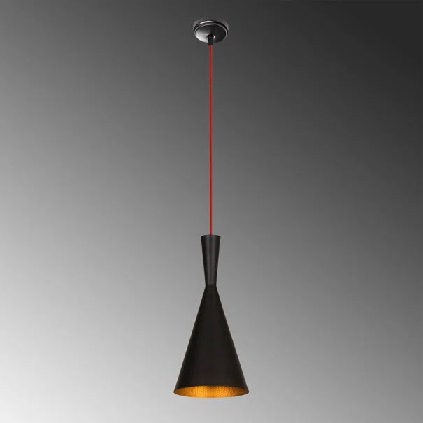 Φωτιστικό Οροφής Μονόφωτο A-G Elmas 892OPV1421 Black Red