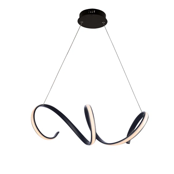 Φωτιστικό Οροφής LED Aca Cleo HM91LEDP64BK Black