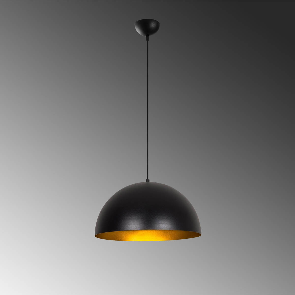 Φωτιστικό Οροφής Μονόφωτο A-G Sivani 892OPV1786 Black/Gold