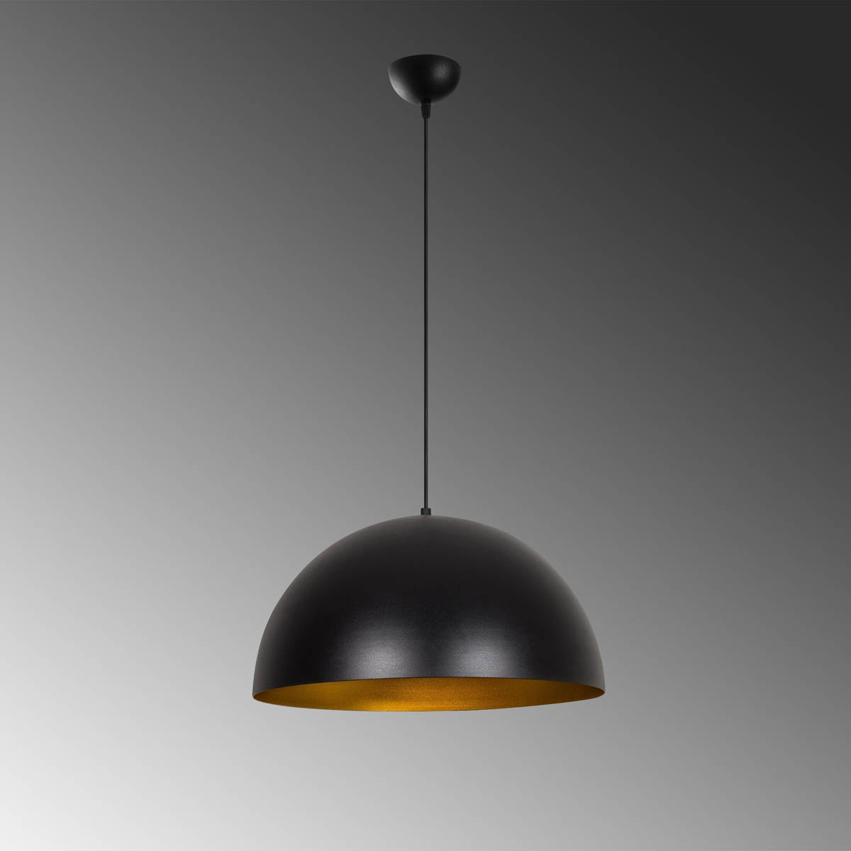 Φωτιστικό Οροφής Μονόφωτο A-G Sivani 892OPV1787 Black/Gold