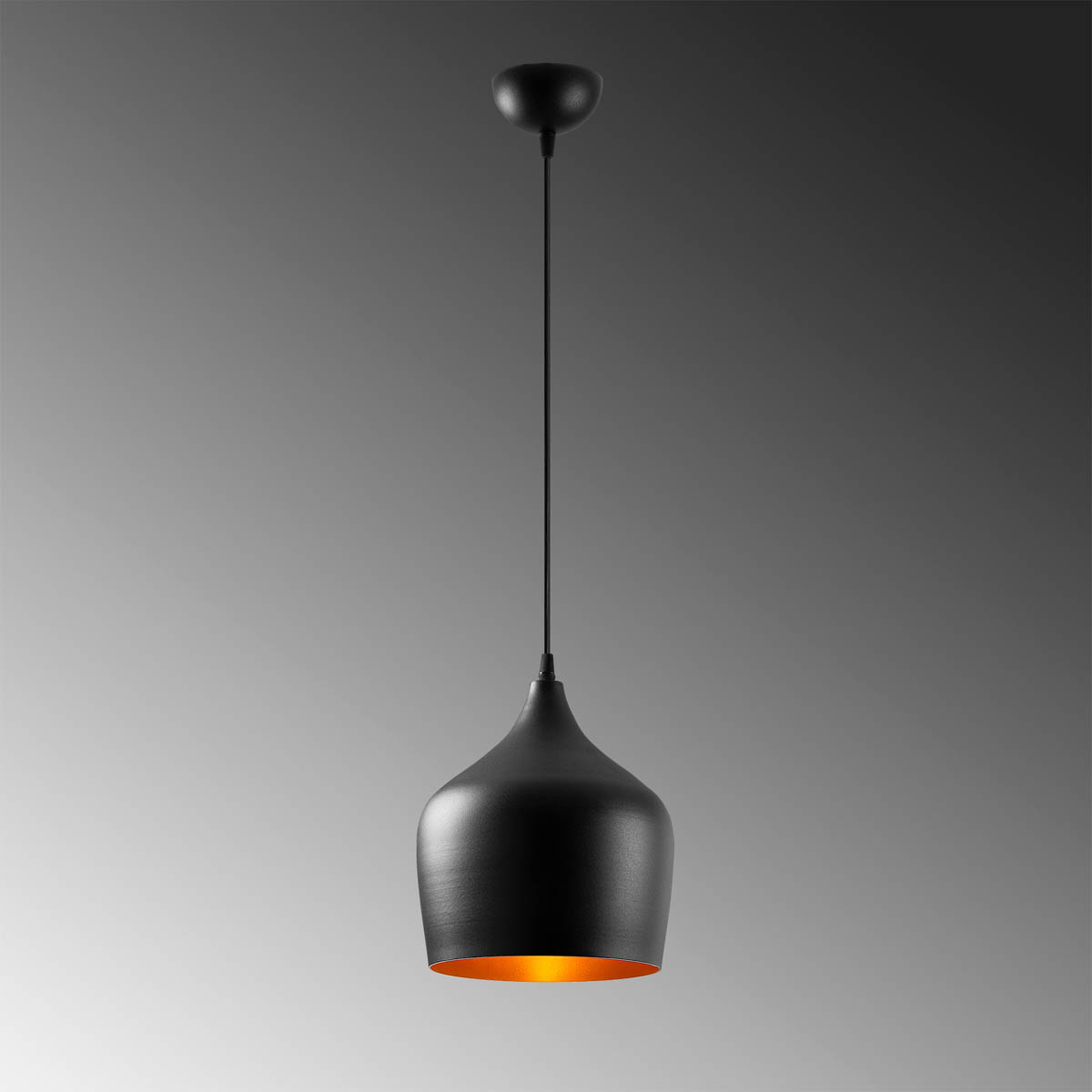 Φωτιστικό Οροφής Μονόφωτο A-G Dodo 584TTM1281 Black