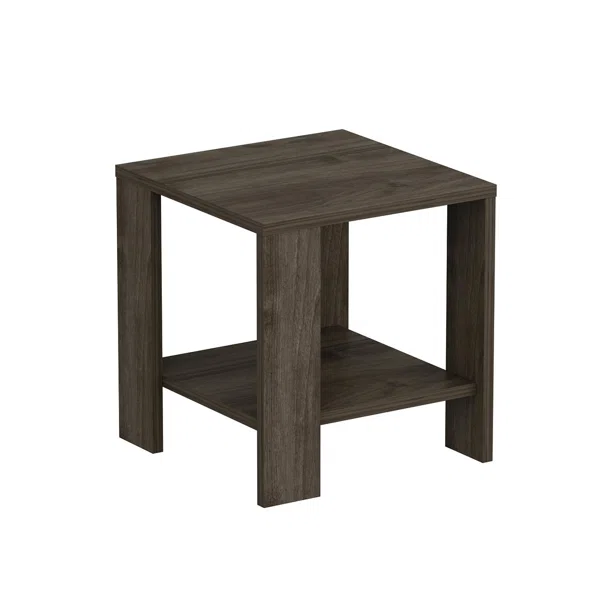 Βοηθητικό Τραπεζάκι (40x40x42) A-G Midi Yan 362ANT1108 Walnut