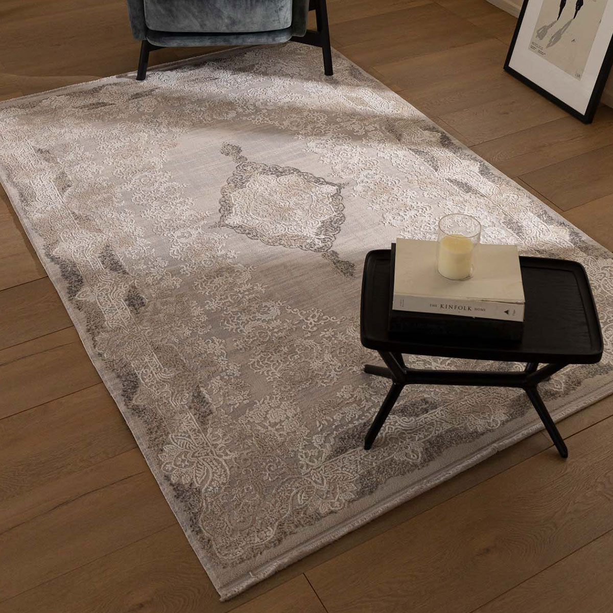 Χαλί Διαδρόμου (70X140) Royal Carpet Infinity 5892B Grey Χαλιά Διάδρομοι Spitishop