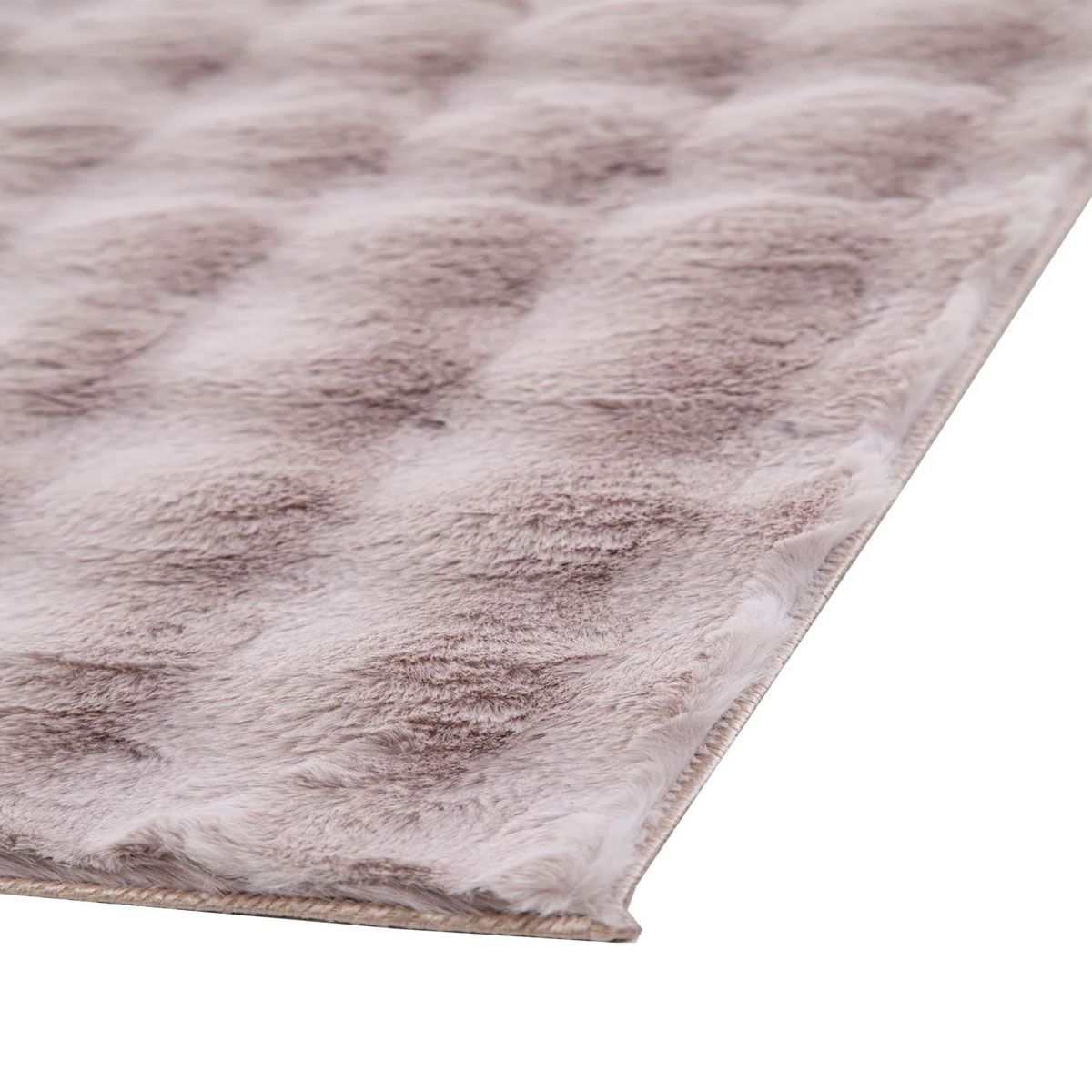Χαλί Διαδρόμου Γούνινο (67x140) Royal Carpet Bunny Bubble D.Beige
