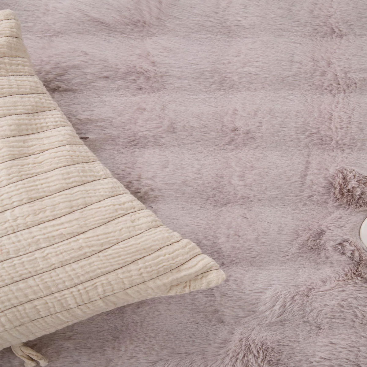 Χαλί Διαδρόμου Γούνινο (67X140) Royal Carpet Bunny Bubble D Beige Φοιτητικό Σπίτι Χαλιά Spitishop