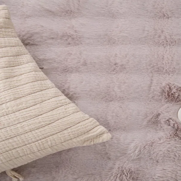 Χαλί Διαδρόμου Γούνινο (67x140) Royal Carpet Bunny Bubble D.Beige