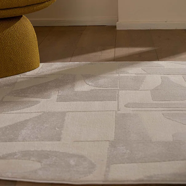 Χαλί (160x230) Royal Carpet Organic Shape 620A Cream