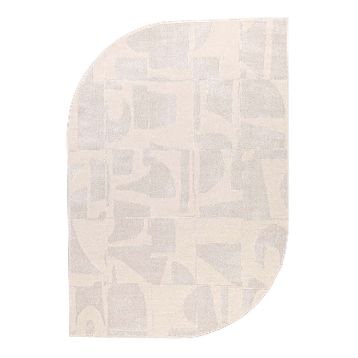 Χαλί (200x290) Royal Carpet Organic Shape 620A Cream