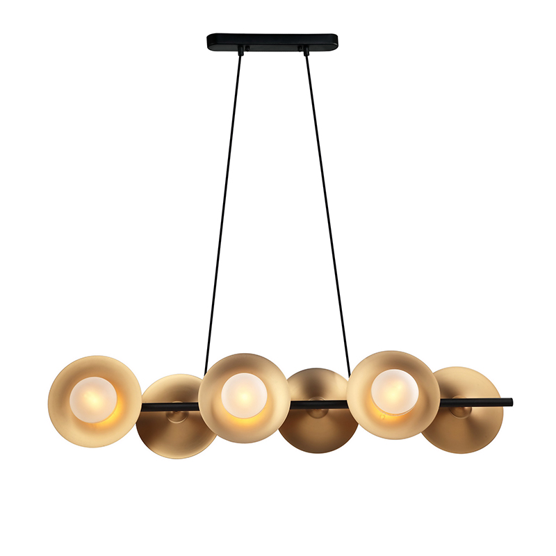 Φωτιστικό Οροφής Πολύφωτο Aca Layla HL4326P100BB Brass