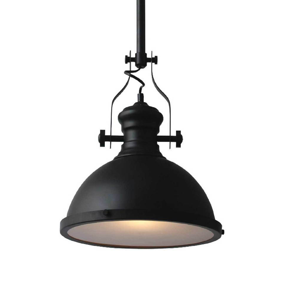 Φωτιστικό Οροφής Μονόφωτο Aca Cronus KS1300P311BK Black