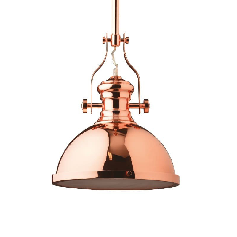 Φωτιστικό Οροφής Μονόφωτο Aca Cronus KS1300P311CP Copper