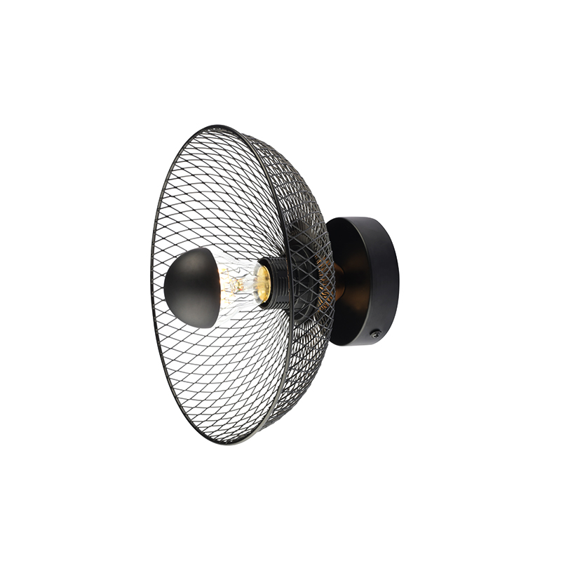 Απλίκα Τοίχου Aca Kobe HL45841W25B Black