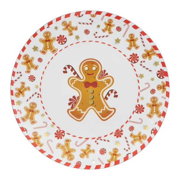Χριστουγεννιάτικη Πιατέλα (Φ33) A-S Gingerbread 199214