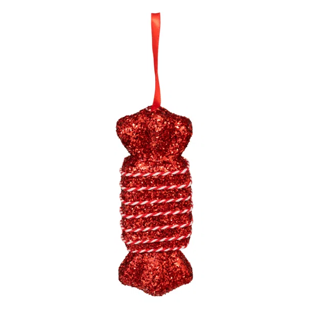Χριστουγεννιάτικα Στολίδια (Σετ 8τμχ) A-S Candy Red 208006