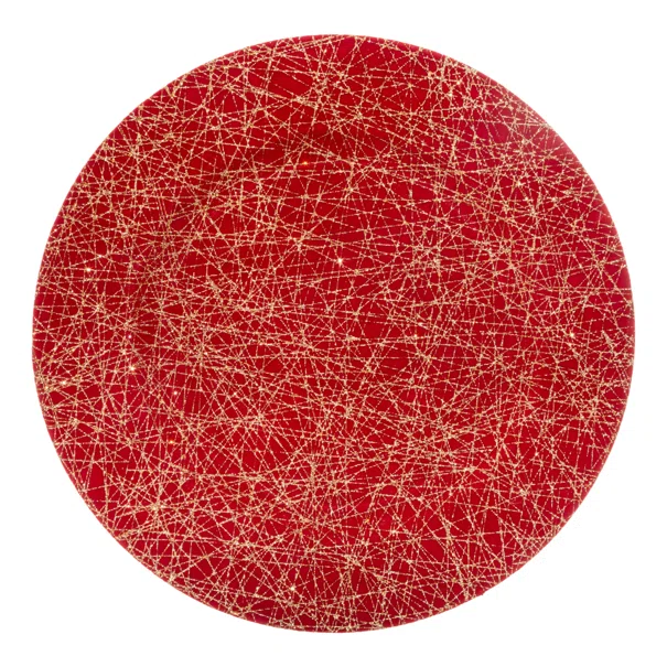 Χριστουγεννιάτικη Πιατέλα (Φ33) A-S Lignes Red 152129C