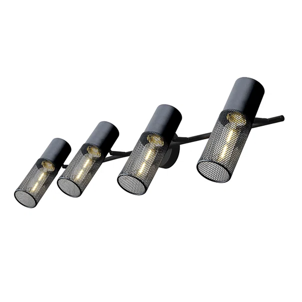 Σποτ Πολύφωτο Aca Alcatraz OD604S84BK Black