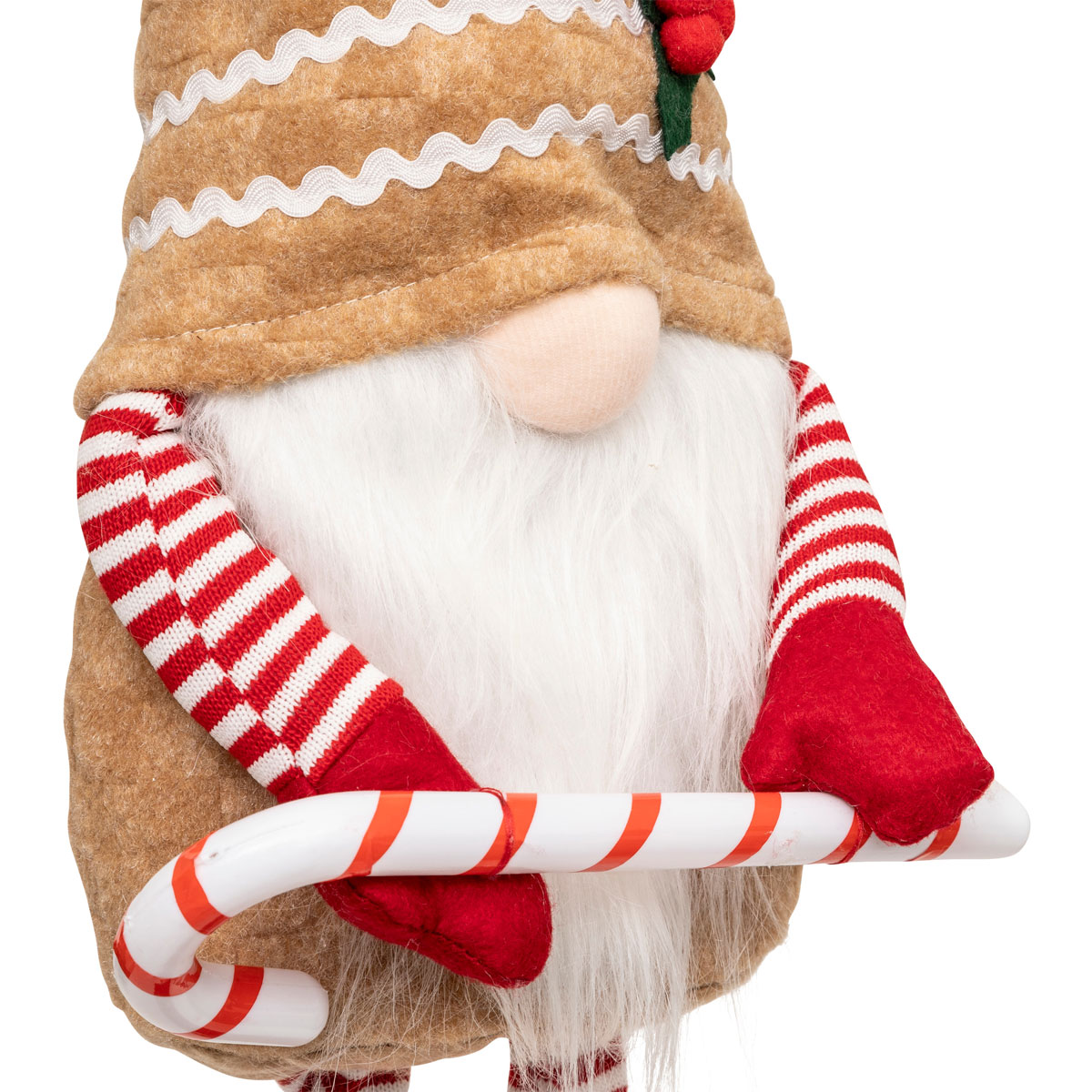 Χριστουγεννιάτικο Λούτρινο (18X17X95) A-S Gingerbread Gnome 208405 Χριστουγεννιάτικα Spitishop Διακοσμητικά Spitishop