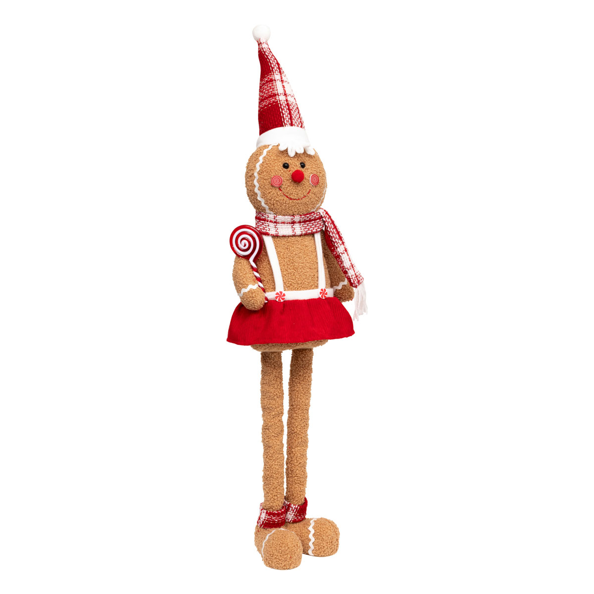 Χριστουγεννιάτικο Λούτρινο (23x13x61) A-S Gingerbread Girl 208409