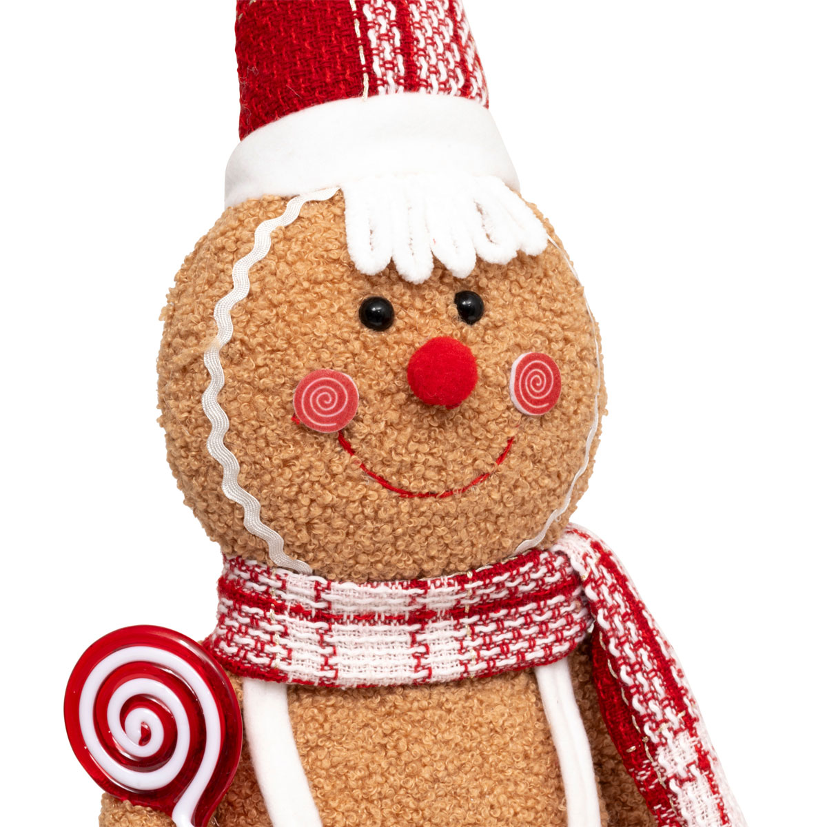 Χριστουγεννιάτικο Λούτρινο (23X13X61) A-S Gingerbread Girl 208409 Χριστουγεννιάτικα Spitishop Διακοσμητικά Spitishop