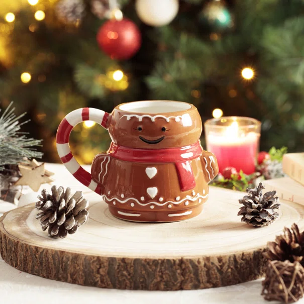 Χριστουγεννιάτικη Κούπα 300ml A-S Gingerbread 199218
