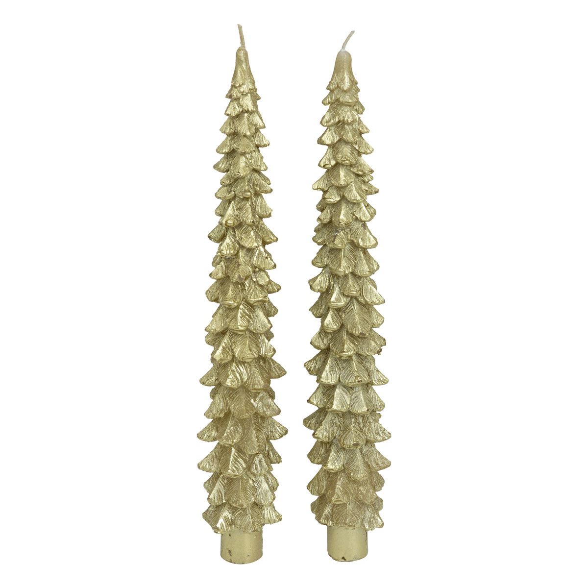 Κεριά Για Κηροπήγιο 25εκ. (Σετ 2τμχ) A-S Gold Tree 208429A
