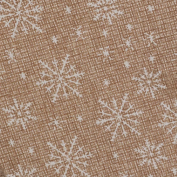 Χριστουγεννιάτικο Σουπλά (Φ38) A-S White Snowflake 208502C