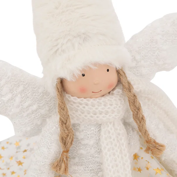 Χριστουγεννιάτικο Λούτρινο (20x10x56) A-S Angel Doll 208659
