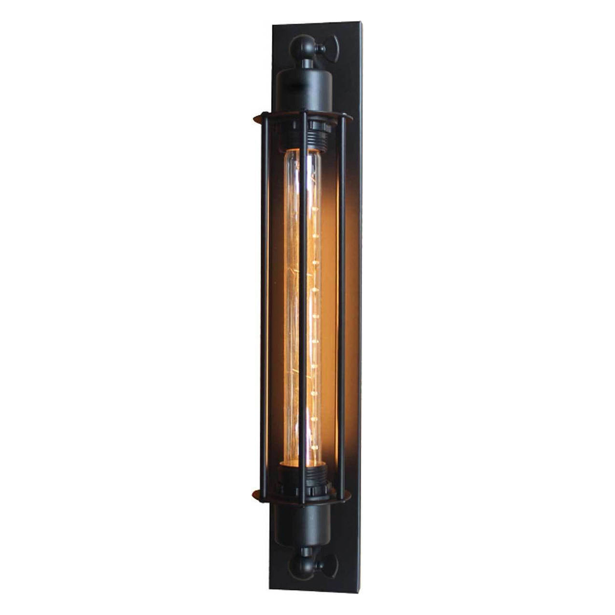 Απλίκα Τοίχου Aca Maya KS2049W1BK Black