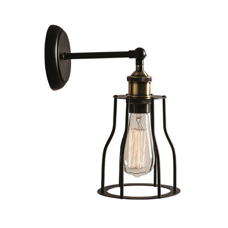 Απλίκα Τοίχου Aca Sotis KS1342W151BKACA Black