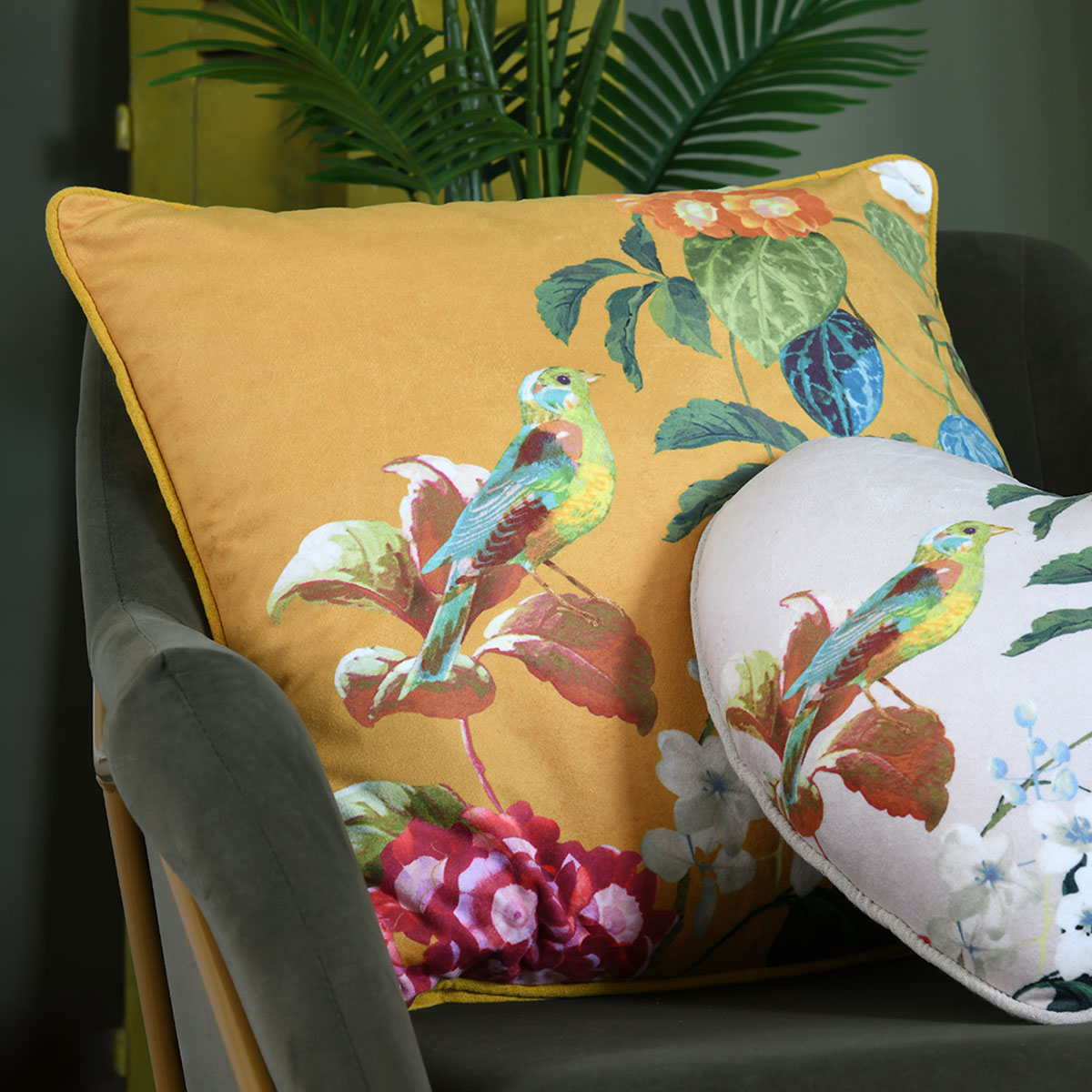 Διακοσμητικό Μαξιλάρι 2 Όψεων (50X50) S-F Emmy Mustard C1D917001 Λευκά Είδη Σαλονιού Μαξιλάρια Διακοσμητικά Τετράγωνα Spitishop