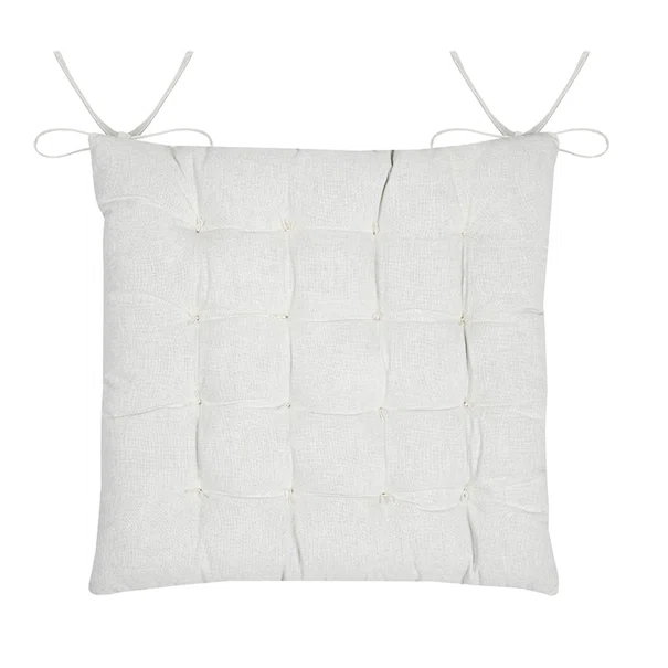 Μαξιλάρι Καρέκλας 2 Όψεων (38x38) S-F Emmy Naturel CUD917002GAL