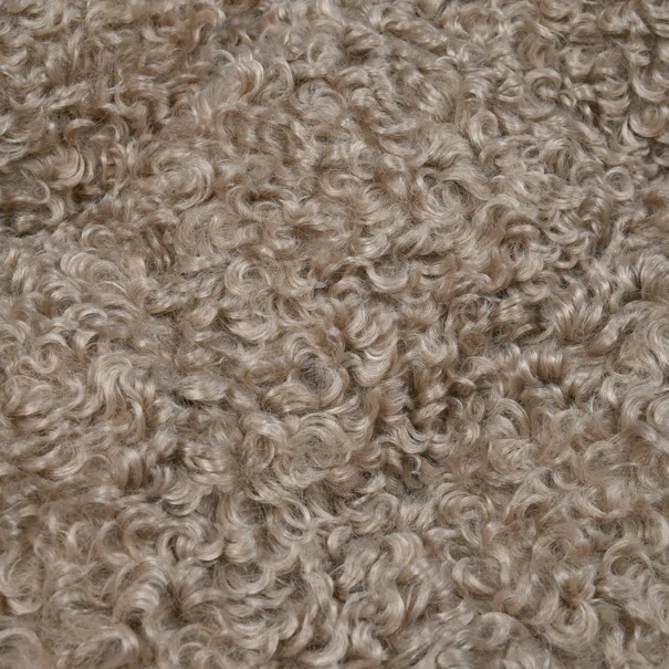 Μαξιλάρι Καρέκλας Μπουκλέ 2 Όψεων (38x38) S-F Cozy Life Taupe CUE008002GAL