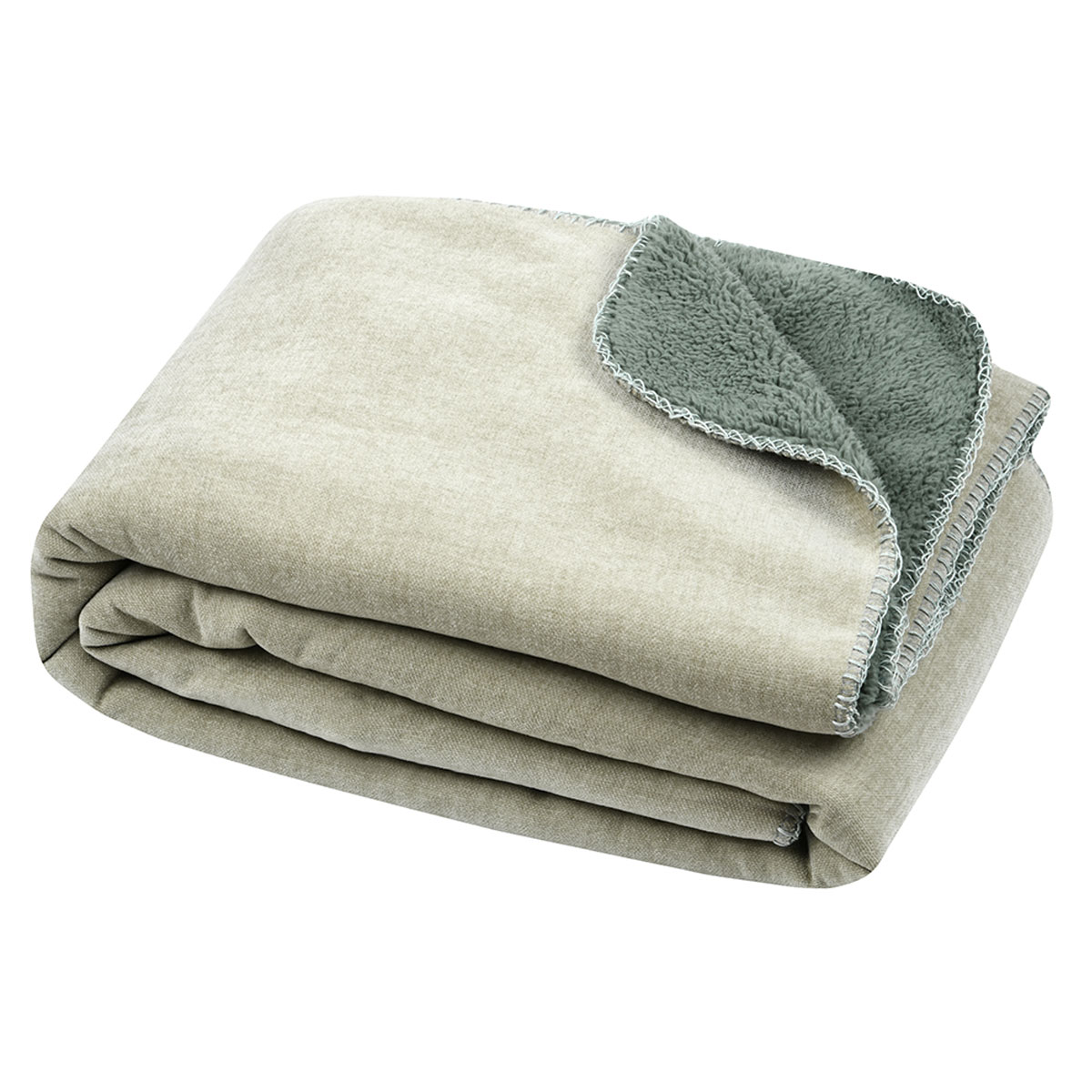 Κουβέρτα Καναπέ Fleece 2 Όψεων (130x150) S-F Emmy Vert P2D917001