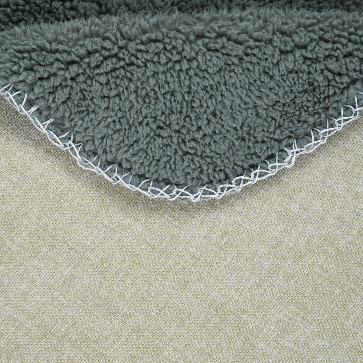 Κουβέρτα Καναπέ Fleece 2 Όψεων (130X150) S-F Emmy Vert P2D917001 Λευκά Είδη Σαλονιού Κουβέρτες Spitishop
