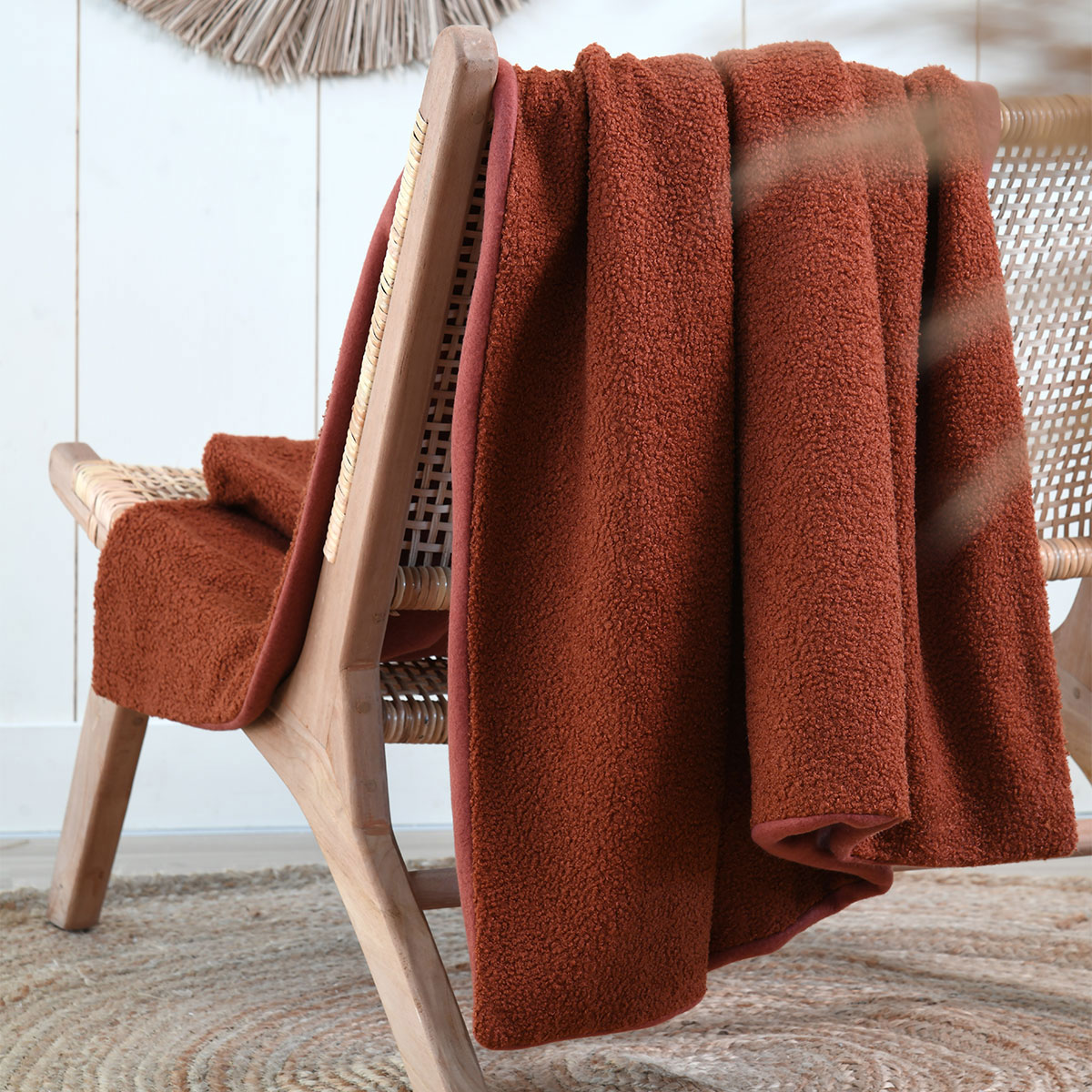 Κουβέρτα Καναπέ Fleece (160x200) S-F Paddou Roux P3D525003