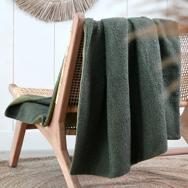 Κουβέρτα Καναπέ Fleece (160x200) S-F Paddou Khaki P3D525004
