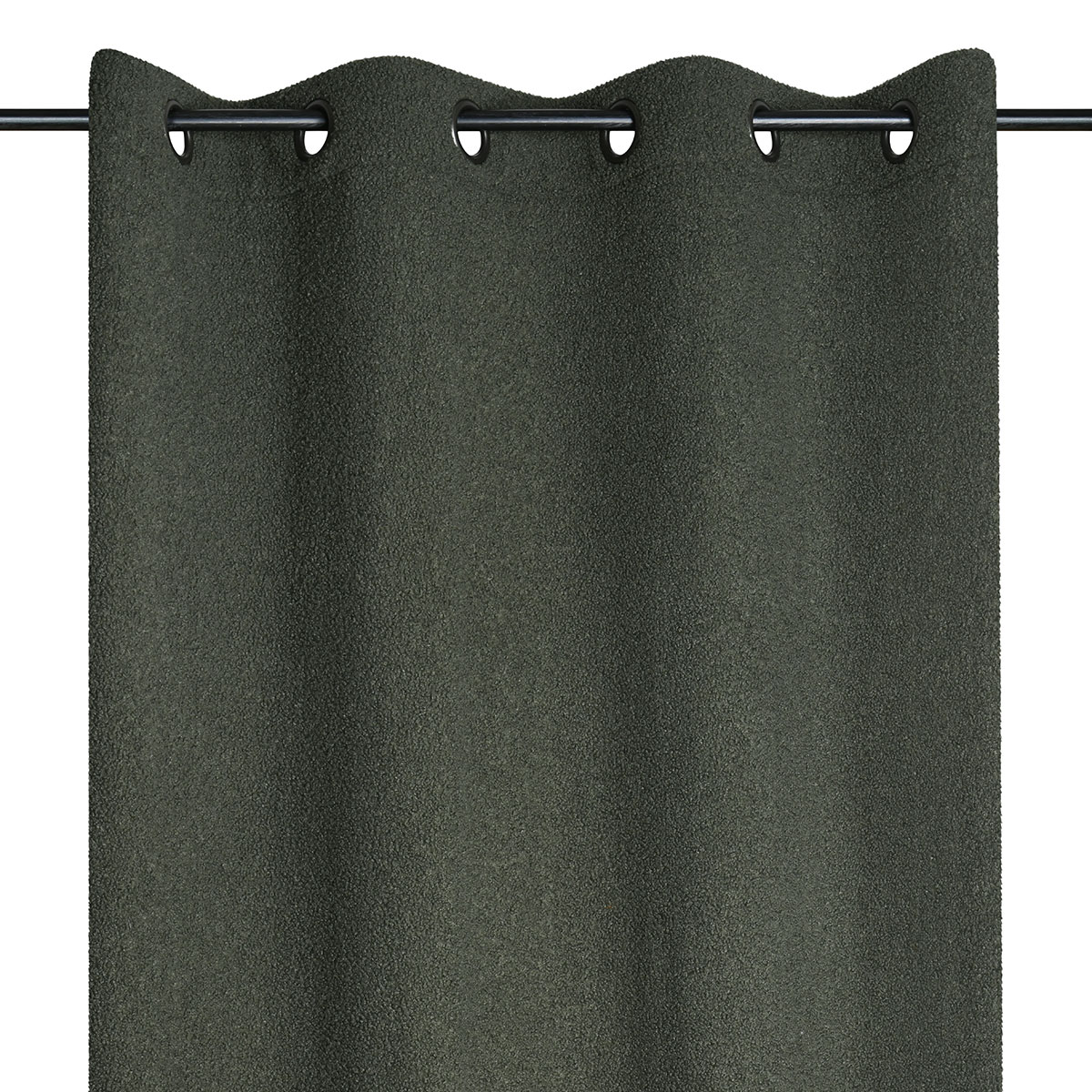 Κουρτίνα Μπουκλέ (140x260) Με Τρουκς S-F Paddou Khaki R6D525004