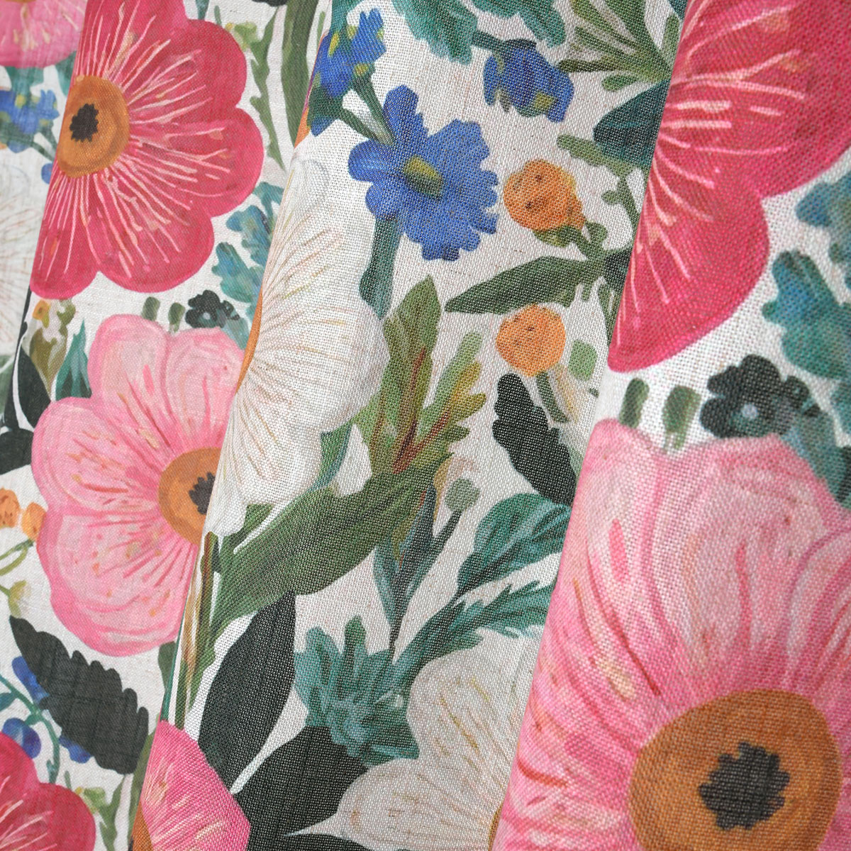 Κουρτίνα (135X260) με Τρουκς S-F Betty Multicolor R6D911001 Κουρτίνες Κρεβατοκάμαρας Ρομαντικές Spitishop