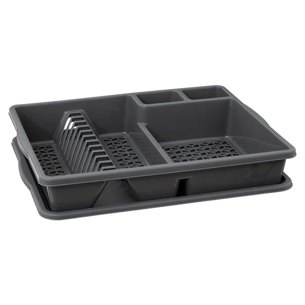 Στραγγιστήρι Πιάτων (47.5x38x9) F-V Drainer 189897 D.Grey